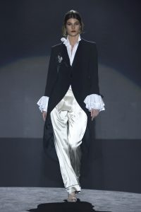 Mercedes Benz Fashion Week outfit by Tomas Barcelona