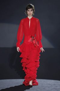 Tomas Barcelona showcasing couture collection February 2025
