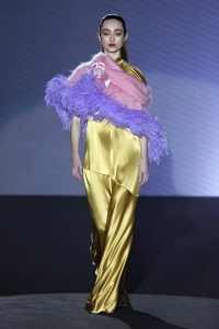 Menchen Tomas Couture look at Mercedes Benz Fashion Week
